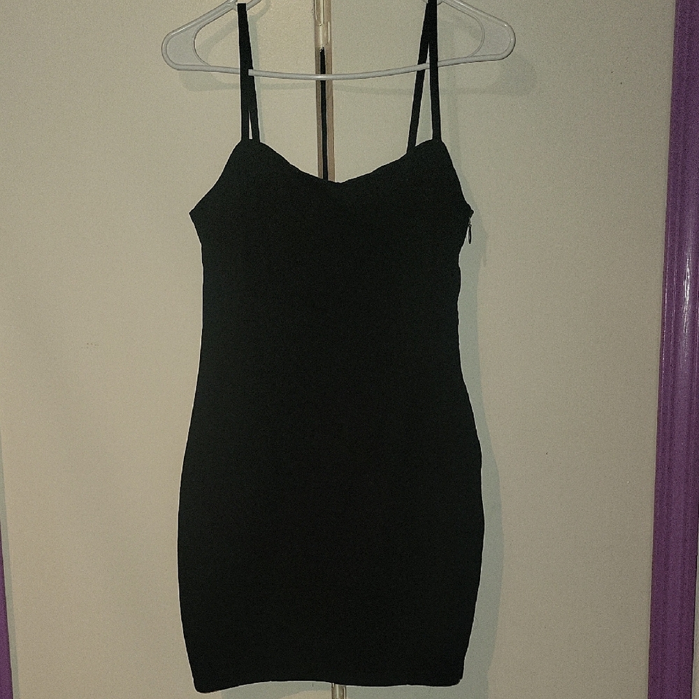 H&M Black Mini Dress